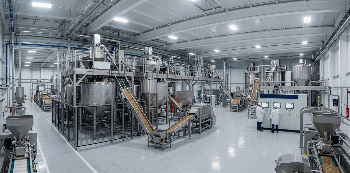 Automated mixing line